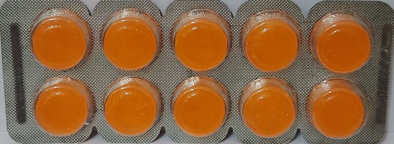 Alkof Cough Lozenges Orange 10s