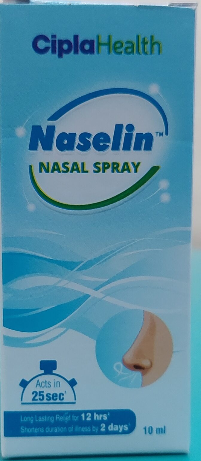 Naselin Nasal Spray 10ml
