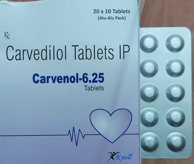 Carvenol-6.25 Tab 10s
