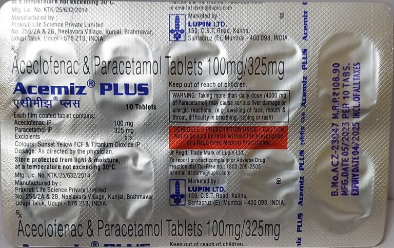 Acemiz Plus Tab 10s