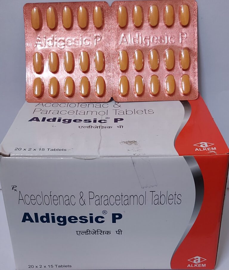 Aldigesic P Tab 15s