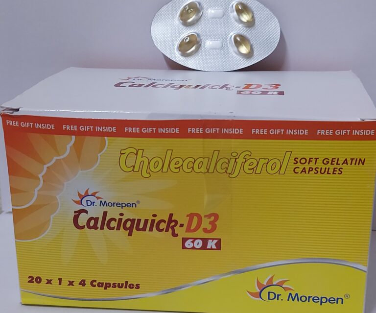 CalciQuick D3 60K Caps 4s
