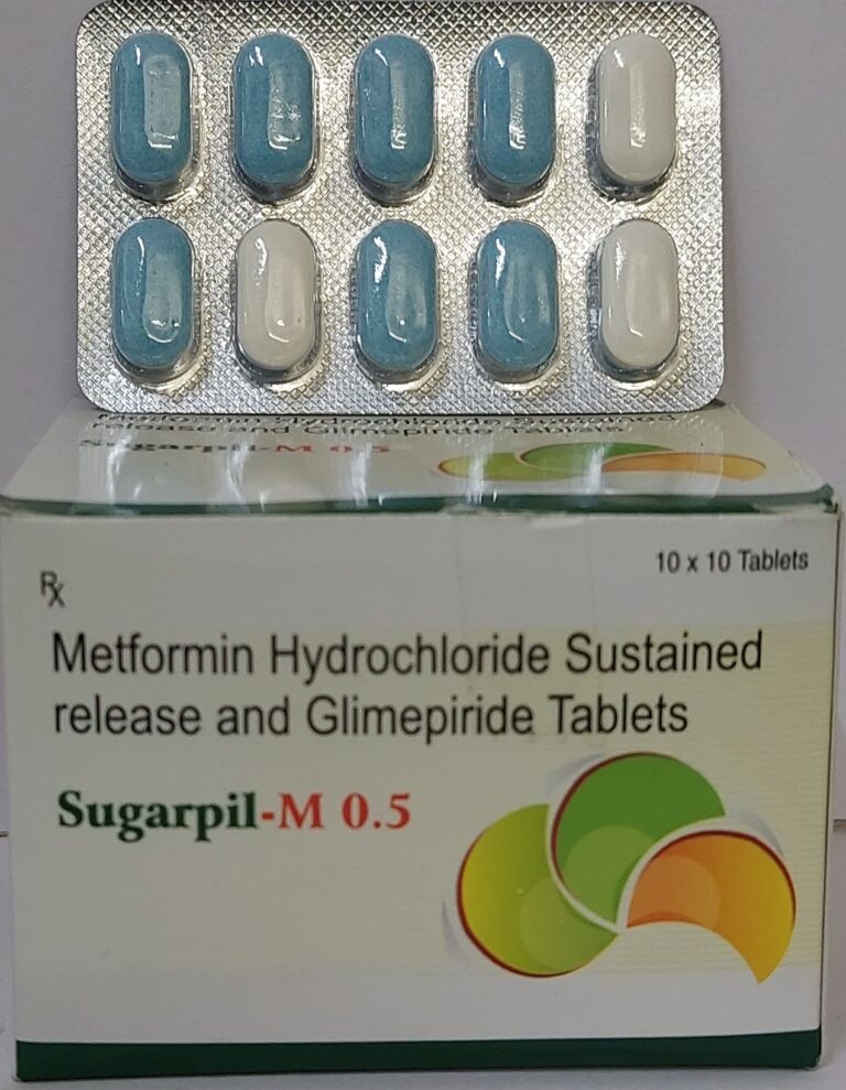Sugarpil-M0.5 SR Tab 10s