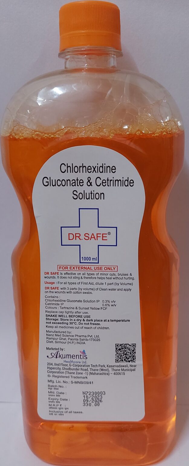 Dr.Safe Antiseptic Liq 1ltr