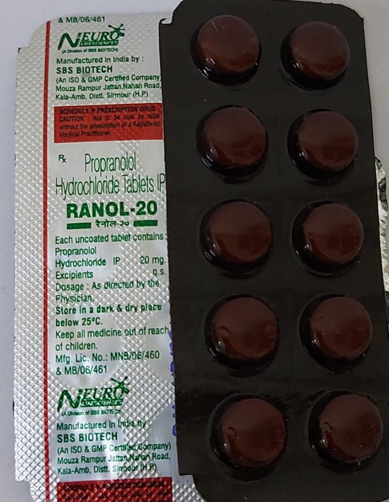 Ranol-20 Tab 10s