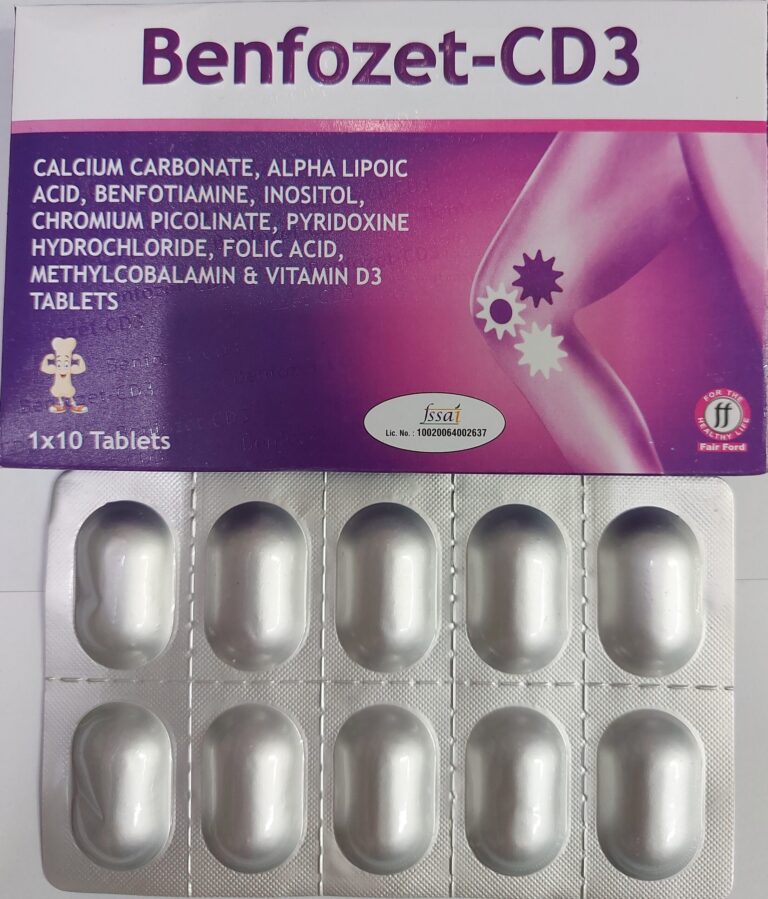 BENFOZET-CD3 TAB 10S