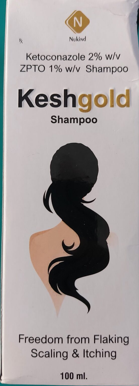 KESH GOLD SHAMPOO 100ML