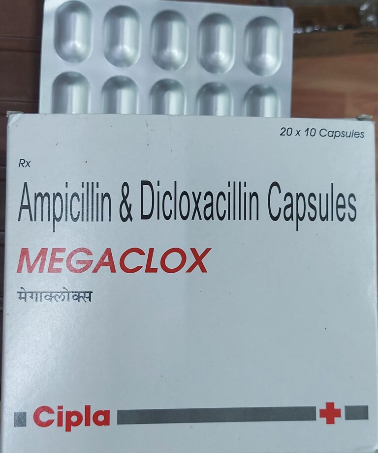 MEGACLOX 500 CAPS 10S