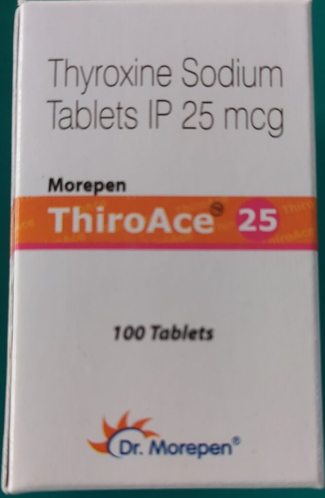 ThiroAce-25 Tab 100s