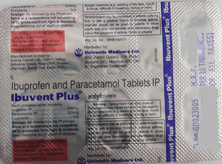 IBUVENT PLUS TAB 10S