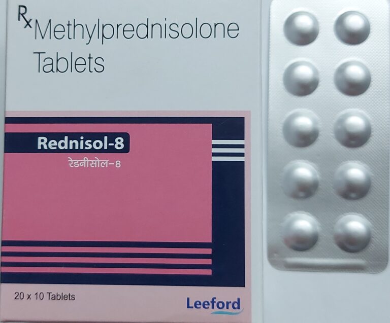 REDNISOL-8 TAB 10S