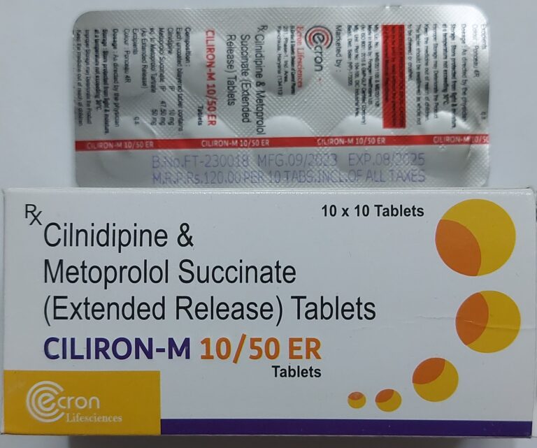 CILIRON-M 10/50 TAB 10S
