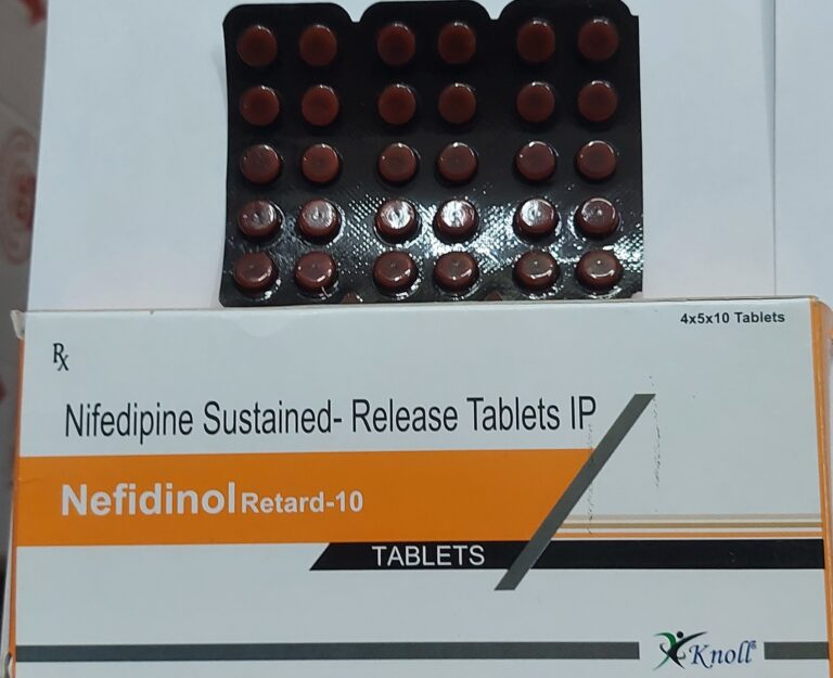 NEFIDINOL RETARD 10 TAB 10S