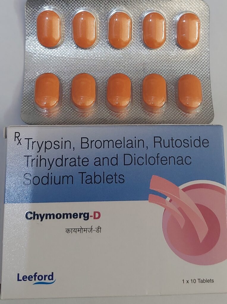 CHYMOMERG-D TAB 10S