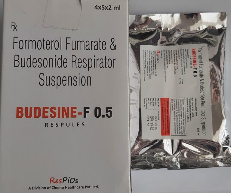 BUDESINE-F 0.5 RESPULE 2ML