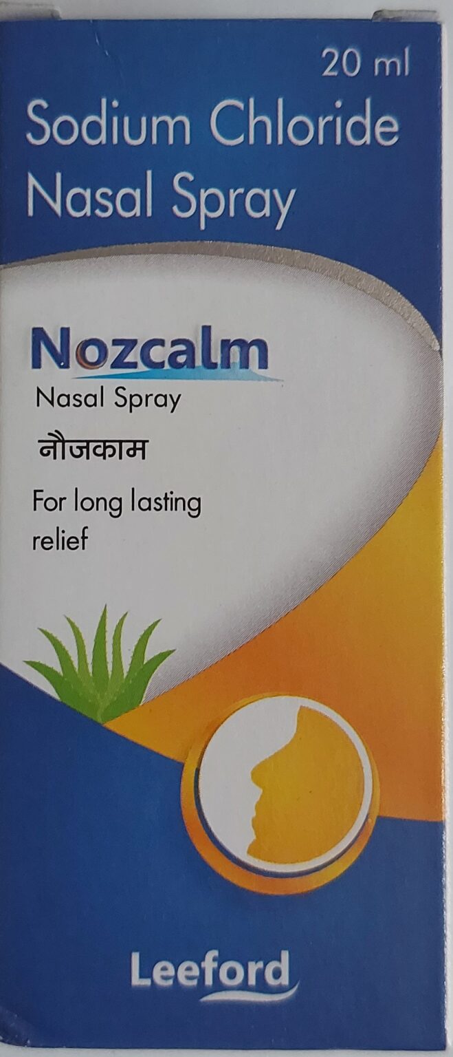 NOZCALM NASAL SPRAY 20ML