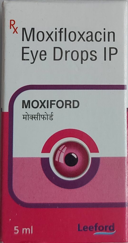 MOXIFORD EYEDROPS 5ML
