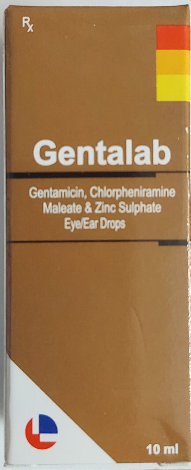 GENTALAB EAR/EYE DROPS 10ML
