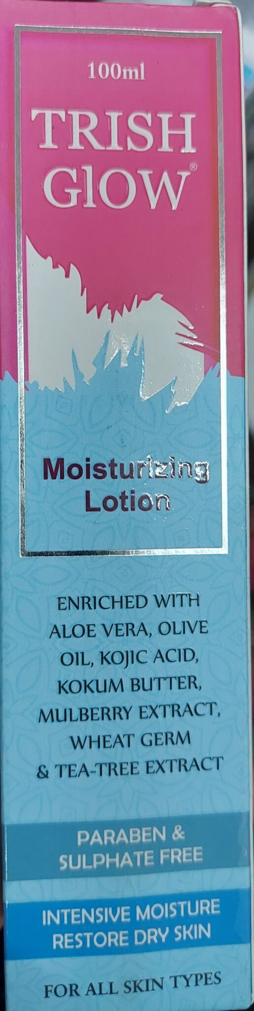 Trish Glow Moisturizing lotion