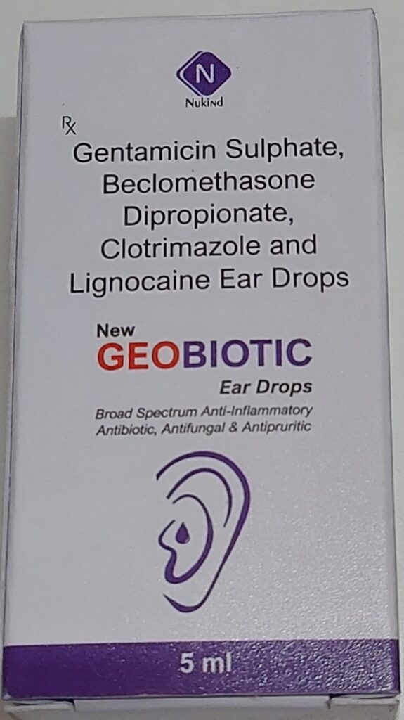 Geobiotic Ear Drops 5ml