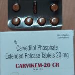 Carvikem CR 20: Premium Carvedilol Tablets