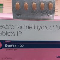 Antihistamine tablets - Etofex-120