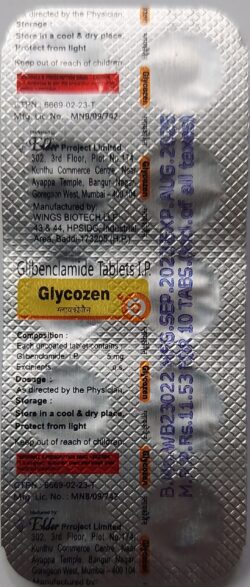 GLYCOZEN TAB 10S