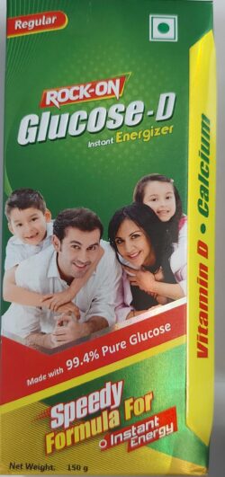 GLUCOSE D ROCKON REGULAR 150GM