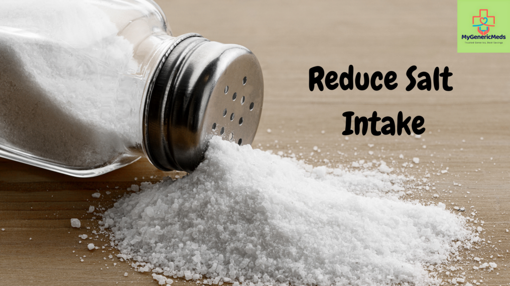 Kidney Care - Reduce Salt intake