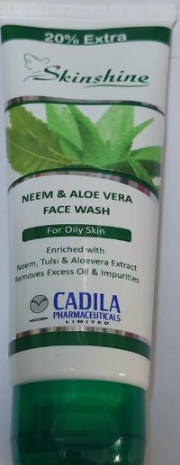 SkinShine Face Wash Neem Aloevera 50ml