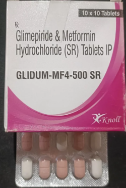 Glidum-MF4/500 SR Tab 10s