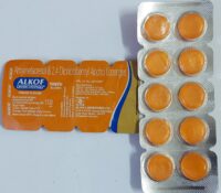 Alkof Cough Lozenges Orange 10s