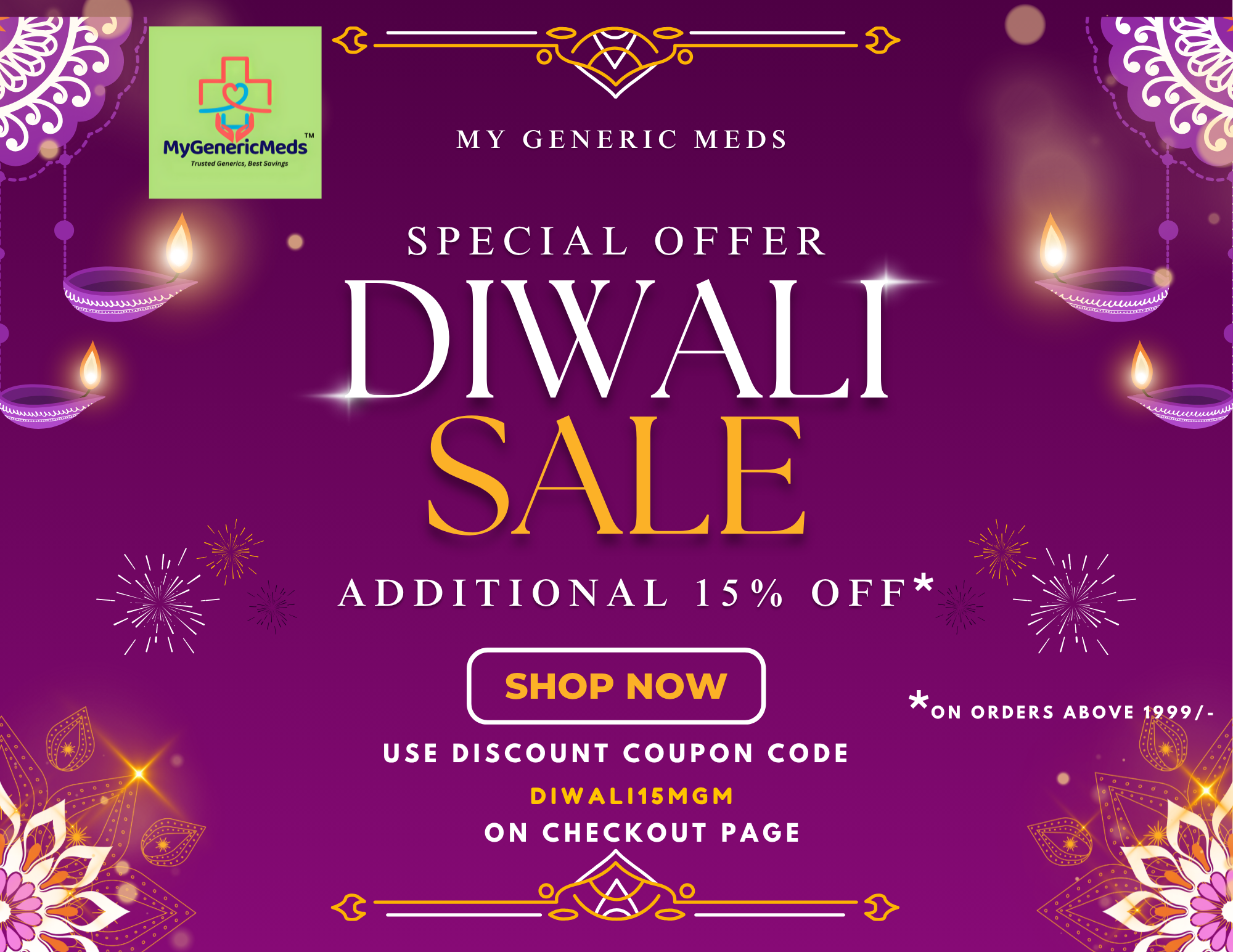 Diwali Offer 15% Off