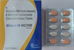 Glizest-M 60/500 Tab 10s