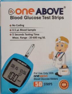 One Above Glucometer Strips 50s