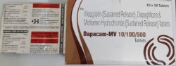 Dapacam-MV 10/100/500 Tab 10s