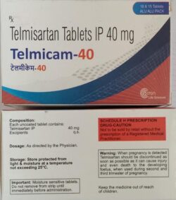 Telmicam 40 Tab 15s