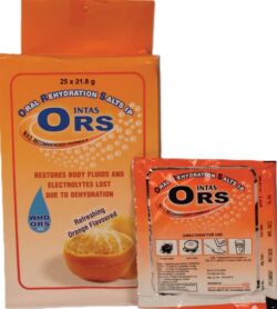 Intas ORS Orange Sachet 21.8 gm