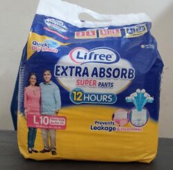 Lifree Adult Diaper Short - Size L 10s pack