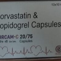 Atorcam C 20/75 Caps 10s