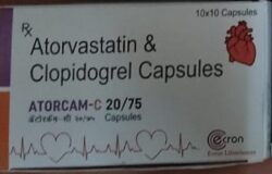 Atorcam C 20/75 Caps 10s